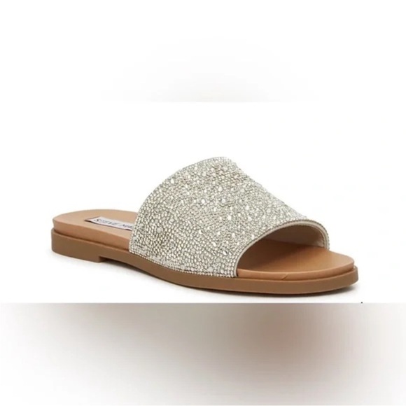 Steve Madden Kept Rhinestone Sandal in Size 9 new in box - Picture 1 of 8